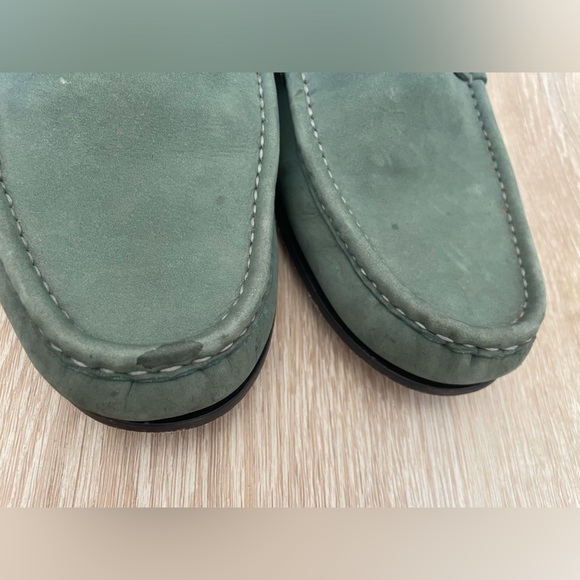 Peter Millar Men’s Suede Bit Loafers Green 11.5 Preppy Classic Business Dress - Picture 5 of 14